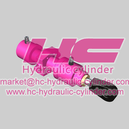 Double-acting hydraulic cylinder series 37 